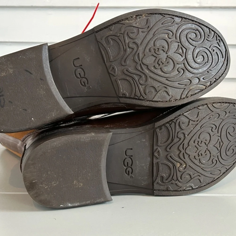 Ugg Sivada Chocolate Rain Boots Sz 41‎